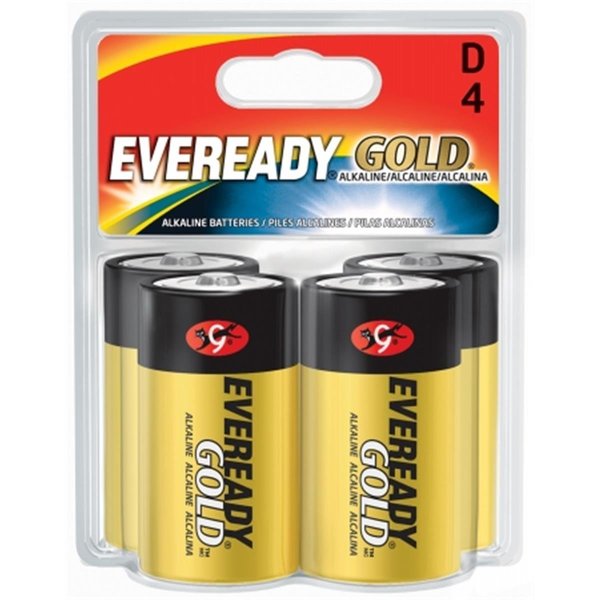 Energizer Energizer - Eveready A95BP-4 4 Count D Cell Alkaline Batteries A95BP-4